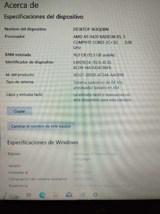 OFERTA!!! Portátil HP AMD A9