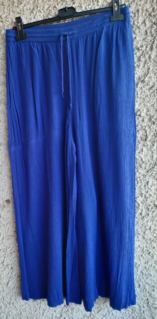 Completo estivo canottiera-pantalone blu