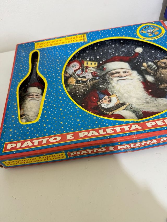 Natale Piatto più paletta per dolci