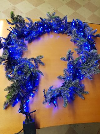Ghirlanda di Natale con luci led