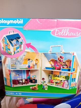 Playmobil casa completa con mobiliario precintada