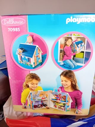 Playmobil casa completa con mobiliario precintada