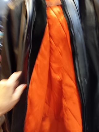 Giacca di pelle polizia di stato