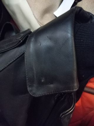 Giacca di pelle polizia di stato