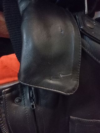 Giacca di pelle polizia di stato