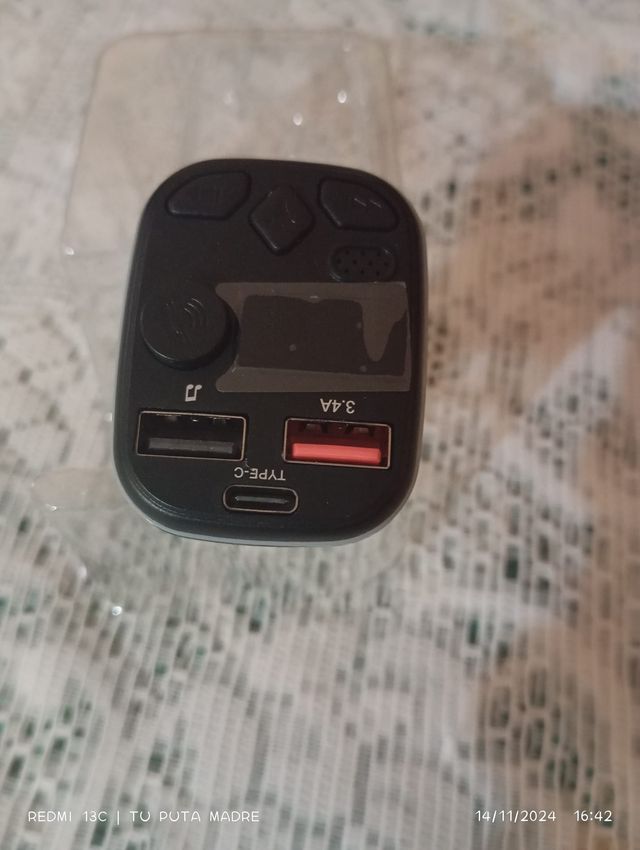 adaptador para el coche