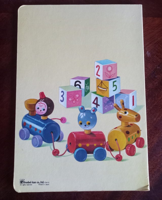 Números, cuento antiguo. Froebel-kan co. Ltd. Toky