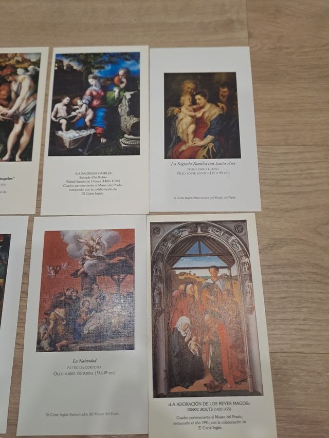 Cartoline di Natale Corte Ingles