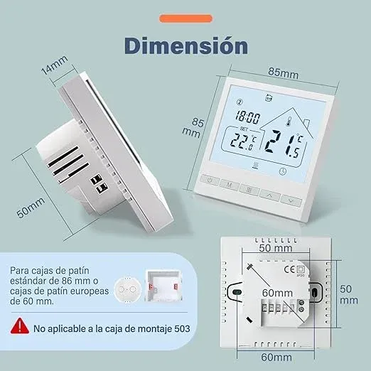 Termostato WiFi - Caldera GAS/GASOIL