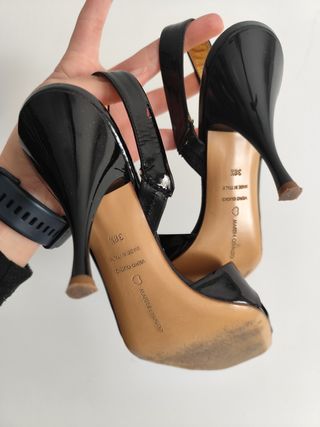 Sandalias negras