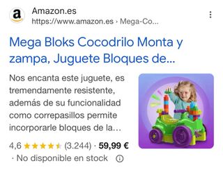 Correpasillos traga bloques cocodrilo