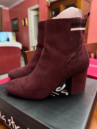 Botas burdeos 