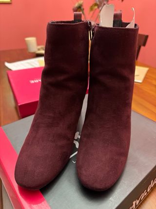 Botas burdeos 