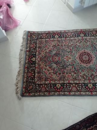 Tappeto persiano in seta