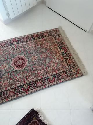 Tappeto persiano in seta