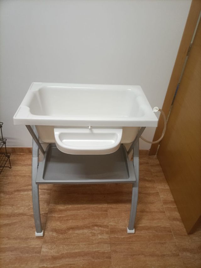 Bañera cambiador bebe