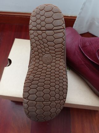 Botines Martin Natur burdeos
