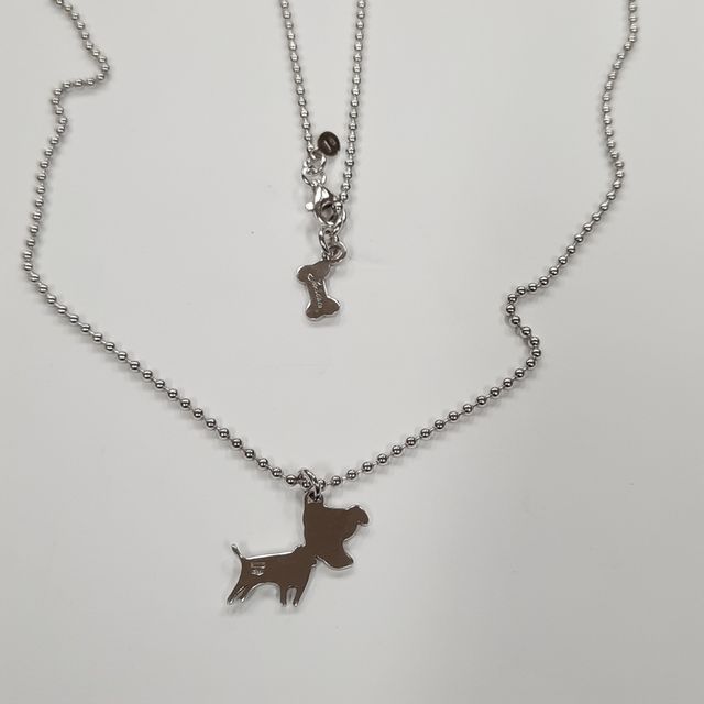 Collana argento Jack&Co ciondolo cane