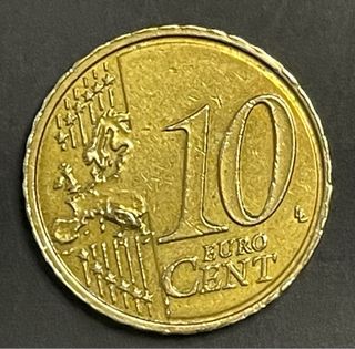 10 CENT 2011 BELGICA ERROR