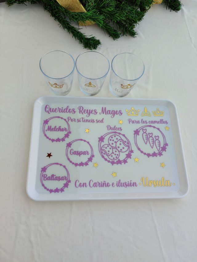 Bandeja para los Reyes Magos