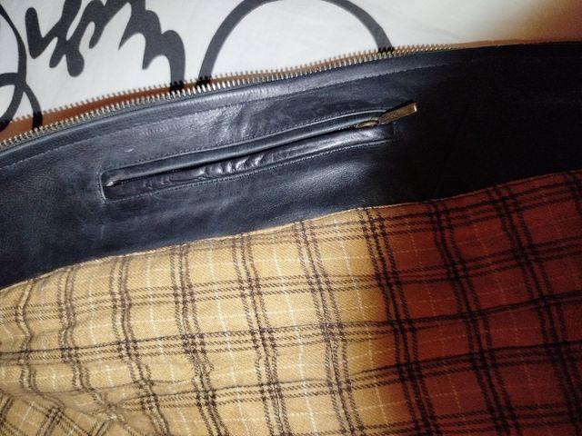 Cazadora de cuero Redskins