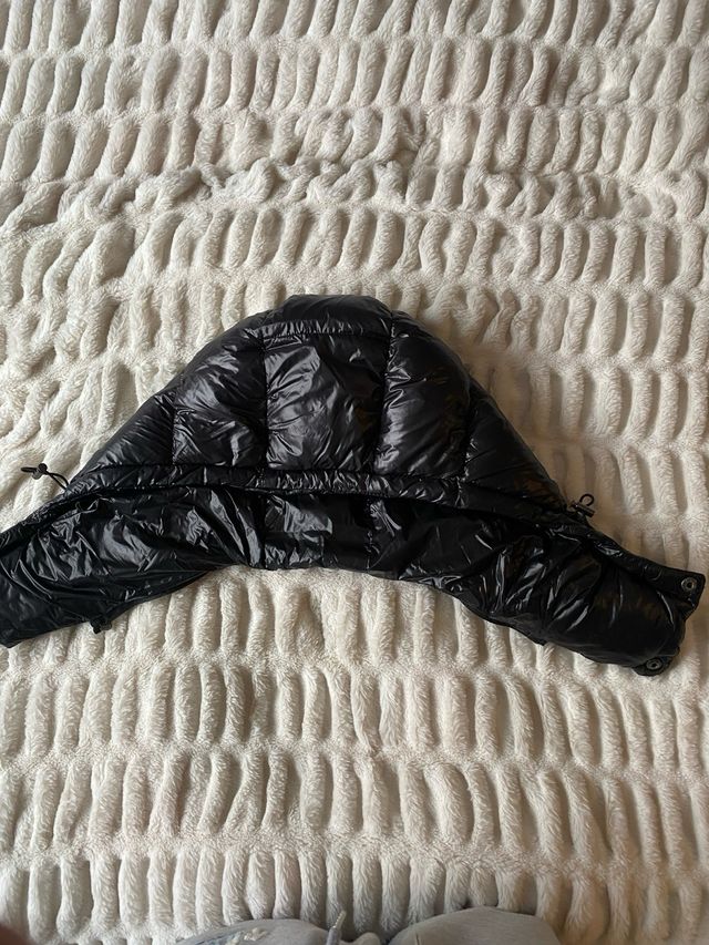 Abrigo acolchado Negro