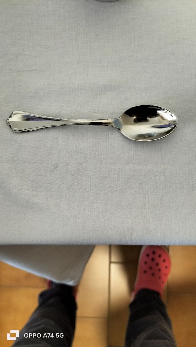 Set 6 tazzine caffè peltro e ceramica