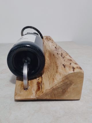 Portabottiglie in Legno lavorato a mano