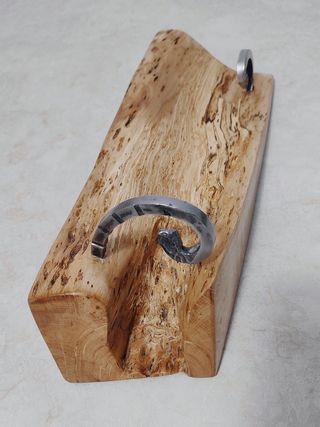 Portabottiglie in Legno lavorato a mano