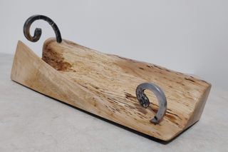 Portabottiglie in Legno lavorato a mano