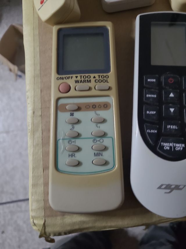 Mando aire pared varias marcas