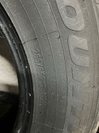 Ruedas 265/65 R17 Toyo open country U/T