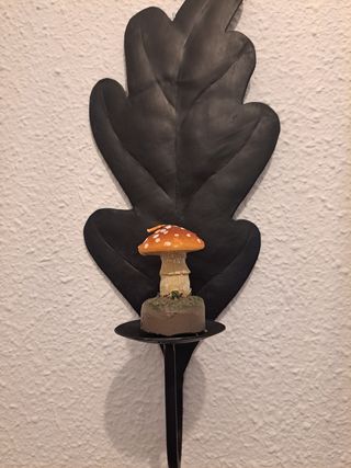 PORTAVELAS DE PARED - 2 UNIDADES - METAL.