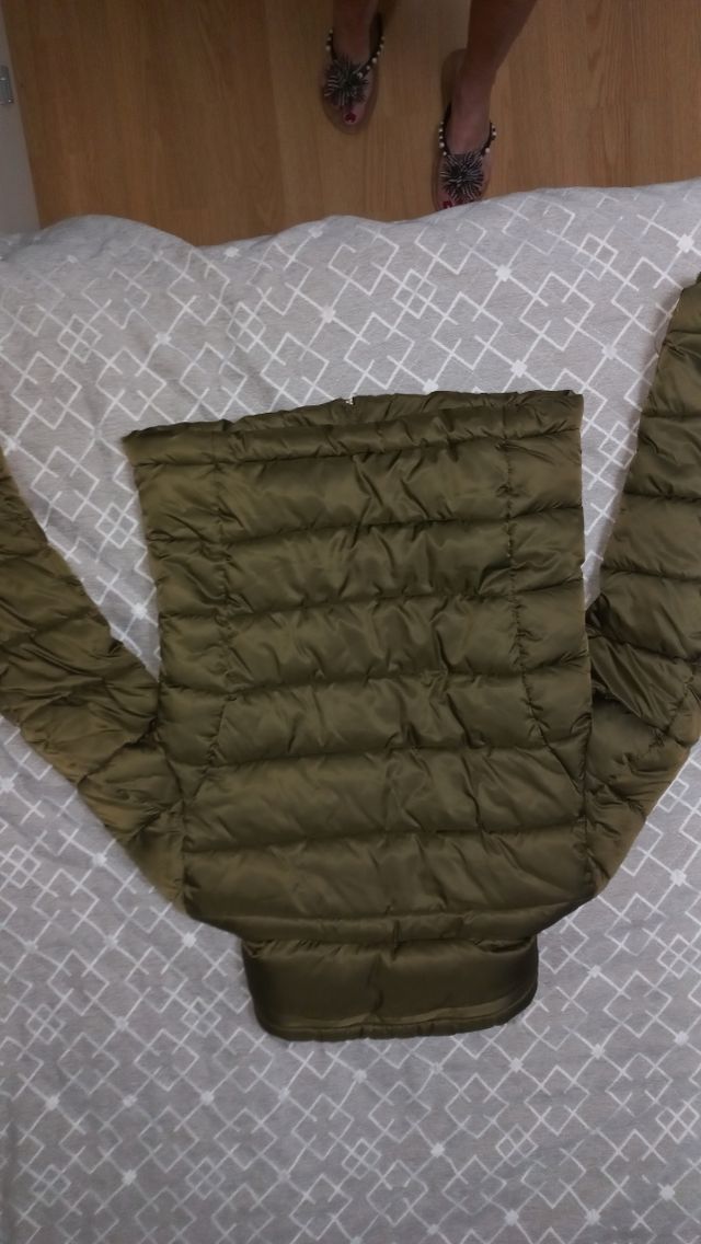 Chaqueta tipo plumas