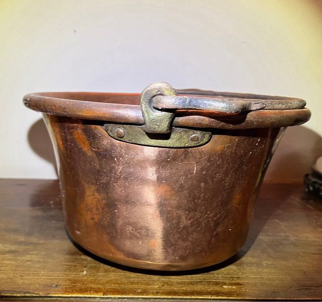 OLLA DE COBRE, MACETA, MARMITA