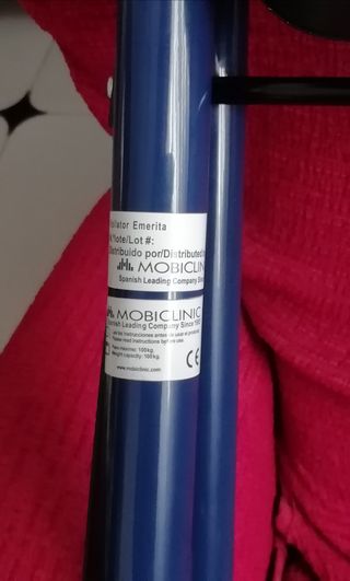 Andador Emérita azul