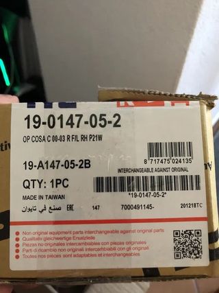 Farolim Traseiro Esquerdo Corsa C