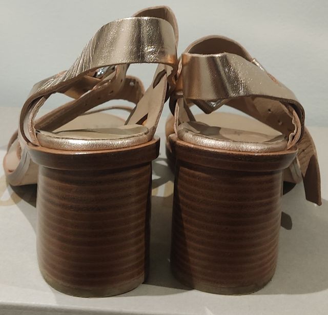 Sandalias piel Janet & Janet, talla 38