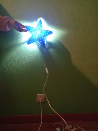3 lámparas de pared infantil
