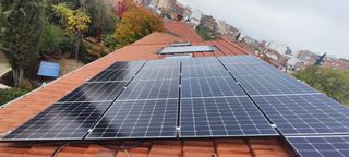 Limpieza placas solares