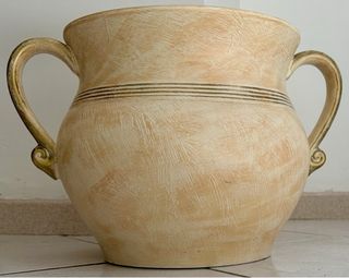 Grande vaso ceramica What's Vincent Cadeaux 