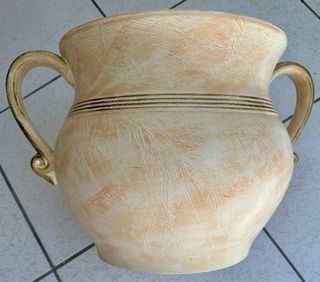 Grande vaso ceramica What's Vincent Cadeaux 