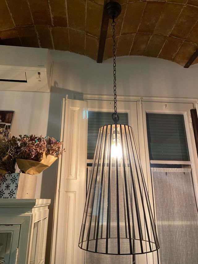 Lámparas colgantes de vidrio estilo Vintage