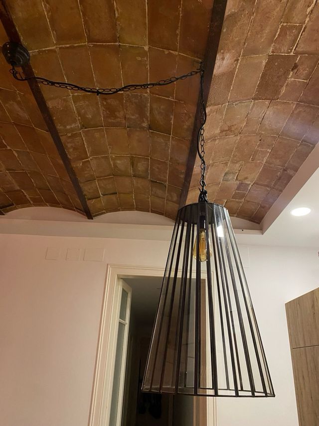 Lámparas colgantes de vidrio estilo Vintage