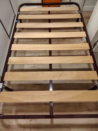 Somier de laminas 105x180