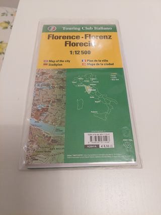 Cartina stradale Touring Club - Firenze 