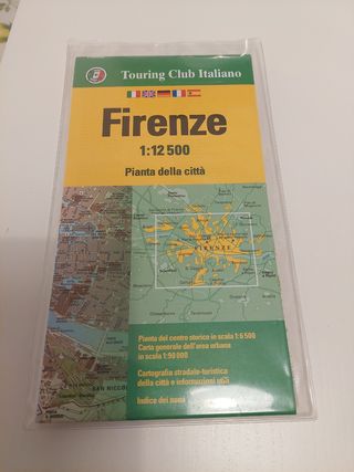 Cartina stradale Touring Club - Firenze 