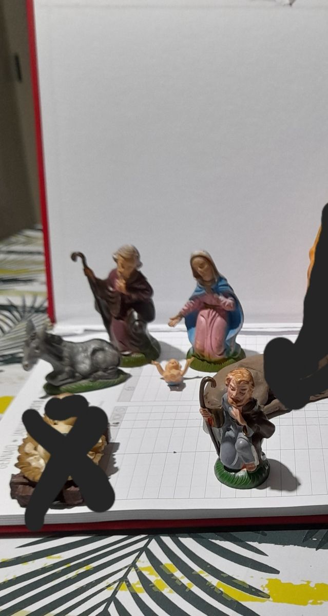 Figure miste per presepe