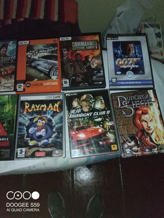 Lote de Juegos para ordenador