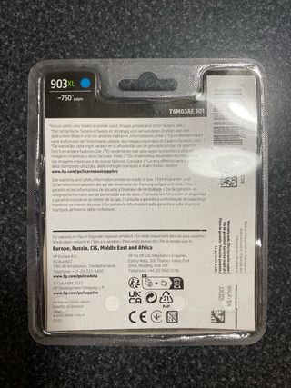 Cartucho de tinta - HP 903XL, Cian / Azul